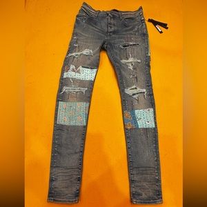 Amiri Artpatch denim